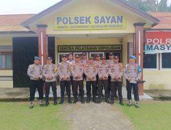 Propam Polres Melawi Gelar Gaktibplin Di Polsek Tekankan Disiplin dan Kesiapsiagaan Personel