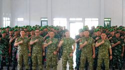 ‎Danrem 121/Abw Bersama Pangdam XII/Tpr Kunjungi Kodim 1208/Sambas Tekankan Para Prajurit Harus Disiplin