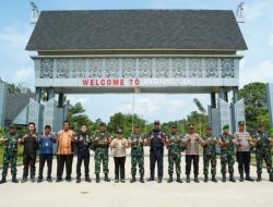 Kunjungan Pangdam XII/Tpr Di Jagoi Babang Bersama Danrem 121/Abw Tingkatkan Sinergi Di Perbatasan