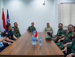 Pangdam XII/Tpr Pantau Perbatasan Pastikan PLBN Aruk Aman Dan Kondusif