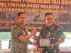 ‎Kunjungan Di Pos Wilayah Perbatasan RI-Malaysia Danrem 121/Abw Dampingi Pangdam XII/Tpr Berpesan Jaga Kedaulatan Negara