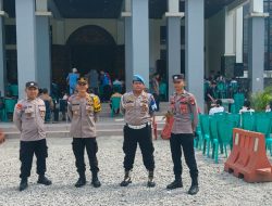 Polres Melawi Amankan Perayaan Misa Paskah 2026 Di Gereja Santa Perawan Maria Diangkat Ke Surga