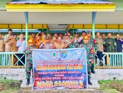 Satgas Karhutla TNI–Polri Dan Pemerintah Hulu Gurung Gelar Apel Kesiapsiagaan