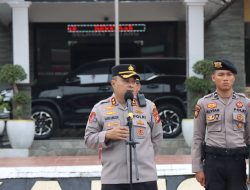 Kapolres Melawi Tekankan Dukung Program Pemerintah Dan Antisipasi Karhutla