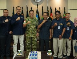 Sinergi Perkuat Ketahanan Pangan Pangdam XII/Tpr Terima Kunjungan Dewas Perum BULOG