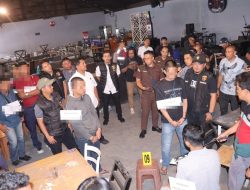 Rekontruksi Kasus Pembunuhan di Cafe Lotta.10 Adegan Diperagakan Oleh Polres Siantar.