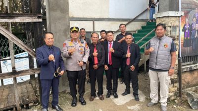 Kapolres Melawi Tinjau Langsung Pengamanan Ibadah Paskah 2026 Di Sejumlah Gereja