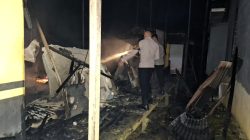 Empat Rumah Kontrakan Di Kuala Belian Hangus Terbakar Kerugian Capai Rp30 Juta