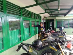 Jaga Kebersihan Satuan, Anggota Koramil 06/Selakau Laksanakan Pembenahan Pangkalan