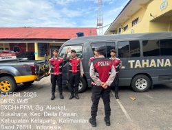 Pastikan Nihil Terkait Potensi Gangguan Kamtibmas Satuan Samapta Polres Ketapang Gelar Patroli Di Pemukiman Warga