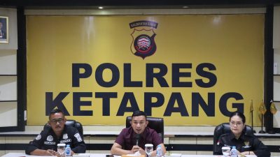 Polres Ketapang Gelar Konferensi Pers Penanganan Kasus Perundungan Anak Masuk Tahap Pelimpahan Ke Kejaksaan