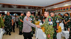 Perkuat Soliditas POM TNI Dan Propam Polri Gelar Coffee Morning Dan Halal Bihalal 1447 H