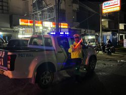 Patroli Malam Satuan Lalu Lintas Polres Melawi AKP Pipit Siap Tindak Aksi Lagi Balapan Liar