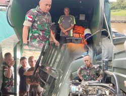 Kasilog Kasrem 121/Abw Cek Langsung Kondisi Kendaraan Agar Selalu Siap Operasional