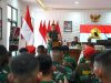 Pertegas Profesionalisme Prajurit Pangdam XII/Tpr Sambangi Markas Yonzipur 6/SD Di Anjongan