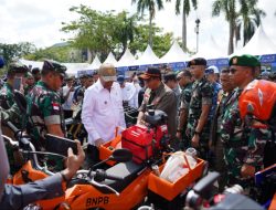 Pangdam XII/Tpr Hadiri Apel Kesiapsiagaan Penanggulangan Bencana Karhutla Nasional 2026