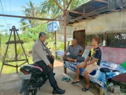 Gelar Patroli Sambang Di Pemukiman Warga Anggota Polsek Muara Pawan Tampung Curhatan Warga