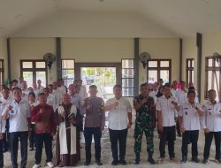 Danramil Badau Hadiri Pengukuhan Perpanjangan Masa Jabatan BPD Se-Kecamantan Badau