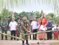 Kasiter Kasrem 121/Abw Hadiri Pembukaan TMMD Regtas Ke-128 TA.2026 Kodim 1204/Sanggau