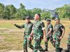 Danrem 121/Abw Dampingi Asops Kasad Kunjungi Daerah Latihan Desa Nanga Bugau Kecamantan Ketungau Hulu Kalimantan Barat