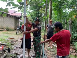 Pembuatan Sumur Bor Jadi Program Unggulan TMMD Ke-128 Kodim 1204/Sanggau Di Dusun Batu Tujuh