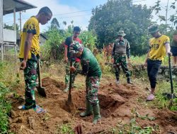 Satgas TMMD Ke-128 Kodim 1204/Sanggau Siap Bangun 10 Unit MCK Untuk Tingkatkan Kesehatan Lingkungan