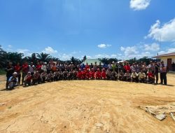 Polsek Nanga Tayap Gelar Sosialisasi Dan Apel Siaga Karhutla 2026 Di Lingkungan Perusahaan