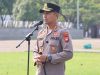 Kapolresta Pontianak Pimpin Apel Pengamanan Aksi Unjuk Rasa SPARKA Di Kantor Gubernur