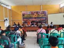 Babinsa Koramil 1206-18/Puring Kencana Hadiri Sosialisasi Larangan Membakar Hutan