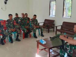 Hindari Pelanggaran Danramil 08/Paloh Beri Penekanan Melalui Jam Komandan