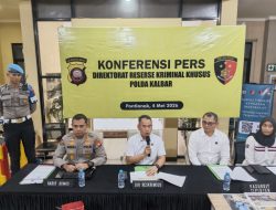 Polda Kalbar Ungkap 42 Kasus PETI Dan Migas Puluhan Tersangka Diamankan