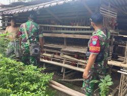 Koptu Damianus Dung Laksanakan Kampanye Penerimaan Prajurit TNI AD Di SMAN 01 Batang Lupar