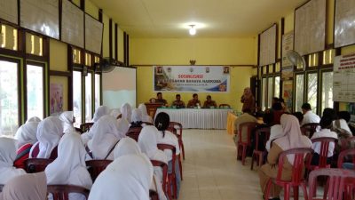 Sinergitas Forkopimcam Ella Hilir Dan Pemdes Lindungi Pelajar Dari Bahaya Narkoba