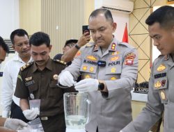 Polres Ketapang Laksanakan Konferensi Pers Ungkap Kasus Narkoba Awal Tahun 2026