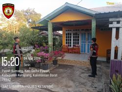 Sat Samapta Polres Ketapang Intensifkan Patroli Perintis Presisi Antisipasi Gangguan Kamtibmas