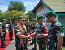‎Pangdam XII/Tpr Kunjungi Kodim 1204/Sanggau Tekankan Disiplin Dan Hindari Kegiatan Ilegal