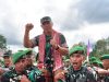 Kunjungan Kerja Ke Wilayah Sanggau Pangdam XII/Tpr Tekankan Pembinaan Satuan Yang Humanis Dan Bijak