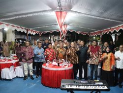 Pasi Intel Kodim 1206/Putussibau Hadiri Acara Coffee Night Sambut Kunjungan Kerja Ketua Pengadilan Tinggi Pontianak