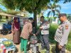 Satuan Binmas Polres Ketapang Laksanakan Kegiatan Preemtif Himbauan Kamtibmas Di Daerah Rawan Curanmor Di Kecamatan Delta Pawan
