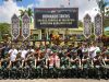 Danrem 121/Abw Dampingi Pangdam XII/Tanjungpura Kunjungi Pos Kotis Nanga Badau Berikan motivasi Dan Semangat Prajurit Penjaga Perbatasan RI-Malaysia