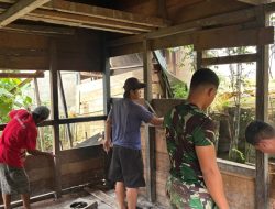 Rumah Sijen Di Sungai Rambai Siap Dikerjakan Satgas TMMD Ke-128 Kodim 1204/Sanggau