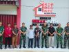 Danrem 121/Abw Dengan Di Dampingi Dandim 1206/Psb Kunjungi Koramil Jajaran Dan Cek Pengerjaan Koperasi Desa Kelurahan Merah Putih
