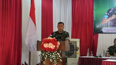 Pangdam XII/Tpr Tinjau Yonif TP 927/Uncak Kapuas Perkuat Pertahanan Dan Pembangunan Di Perbatasan
