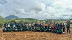 Polsek Sandai Bersinergi Dengan Pemerintah Desa Dan Perusahaan Wujudkan Ketahanan Pangan