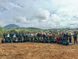 Polsek Sandai Bersinergi Dengan Pemerintah Desa Dan Perusahaan Wujudkan Ketahanan Pangan