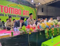 Mewakili Kapolres Ketapang Kasat Binmas Hadiri Penutupan Rangkaian Safari Sholawat 41 Malam Majelis Sholawat Tombo Ati Kabupaten Ketapang