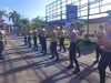 Kasat Samapta Polres Ketapang Pimpin Latihan Peningkatan Kemampuan Bela Diri Personel