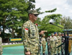 Apel Gelar Pasukan Pangdam XII/Tpr Cek Kesiapan Pengamanan VVIP