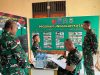 Irutben Itdam XII/Tpr Kunjungi Koramil 1204-04/Kembayan Dan Posko TMMD Desa Semayang