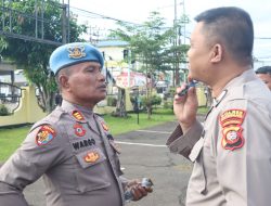 Si Propam Polres Ketapang Rutin Laksanakan Gaktiplin Guna Cek Sikap Tampang Personel